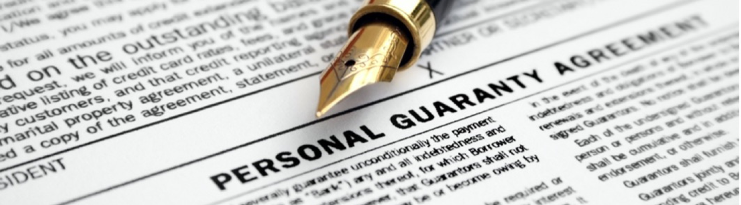 You are currently viewing The ABC’s of Personal Guarantees